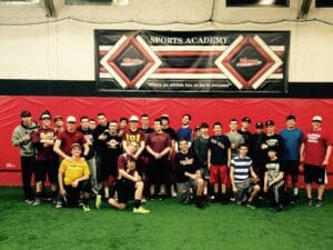 Softball Team Training Bridgewater