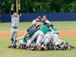 Baseball Team Training Bridgewater